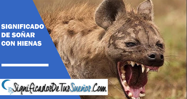 Significado de soñar con hienas