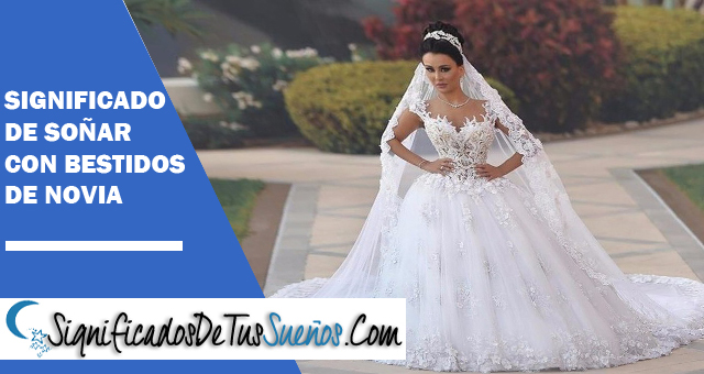 Significado de soñar con vestidos de novia